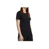 Adidas Originals Fashion Versatile Casual Breathable Short Sleeve Regular T-Shirt Women Tops Black HG4856