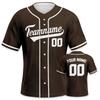 Baseballtrikot für Fans Einfaches Baseball-Shirt