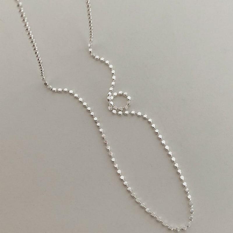 revedej silver925 ball chain necklace