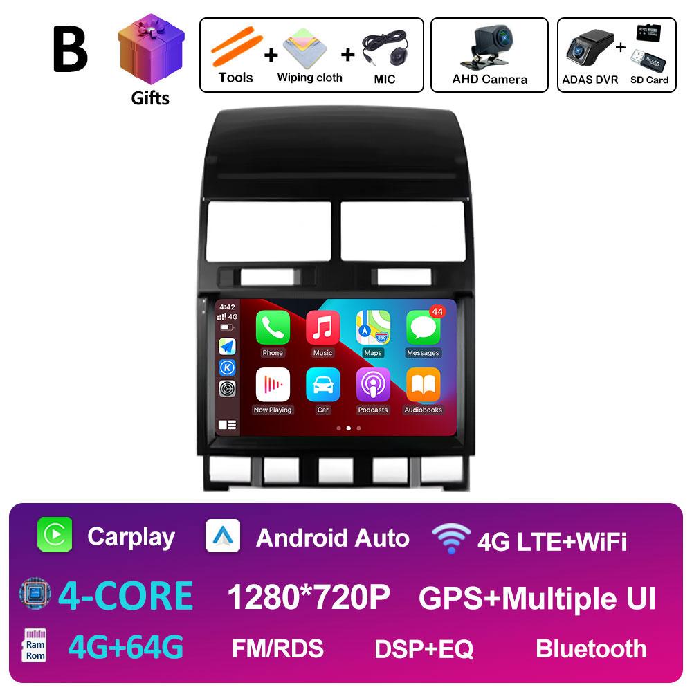 Wireless Carplay For Volkswagen Touareg GP 2002 2003 2004 2005 2006 2007 - 2010 Android Intelligent System Bluetooth Accessories