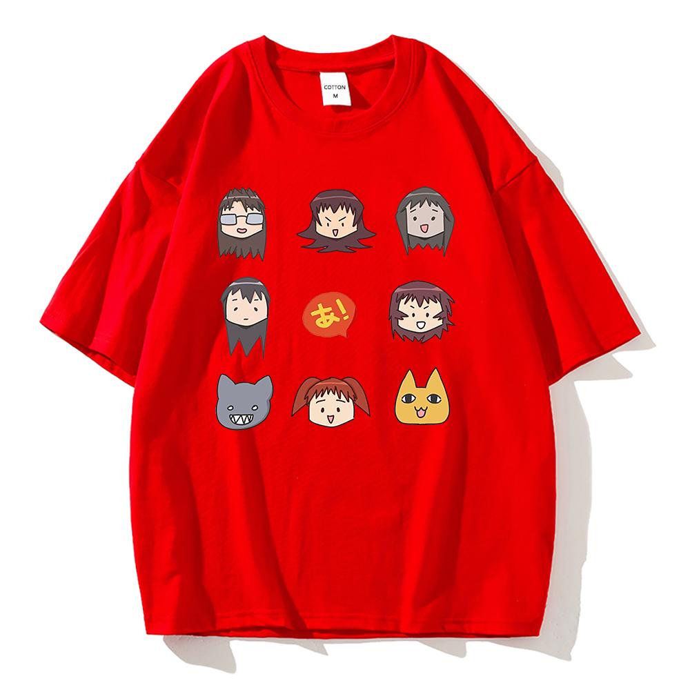 

Футболка Azumanga Daioh Мода Мужская Милая Коллекция Azumanga Daioh Повседневная Футболка Унисекс Каваи Японское Аниме Хлопковые Футболки 4XL