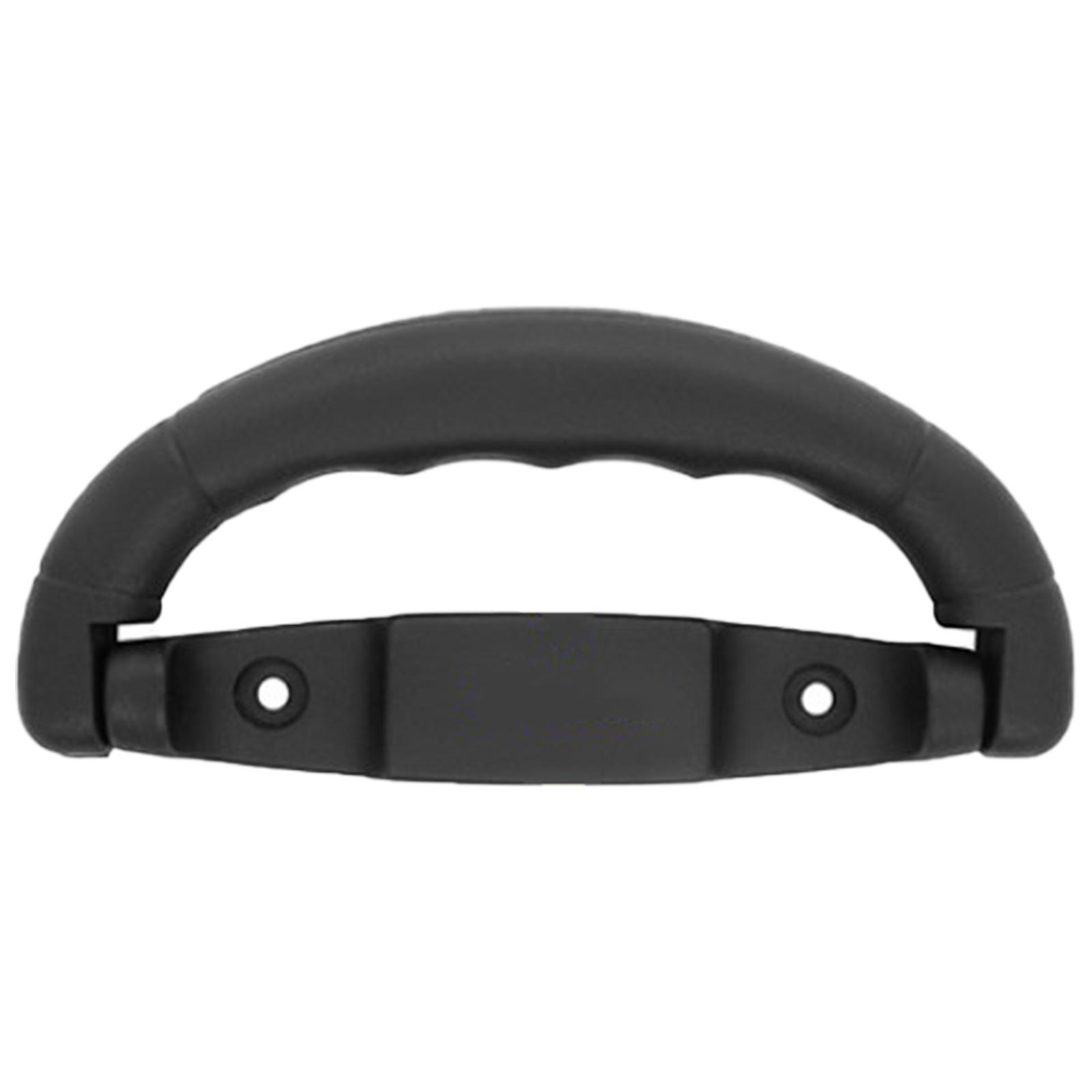 

Практичная черная пластиковая ручка для багажа для удобного захвата и комфортного путешествия. Замена ручек для чемодана. B