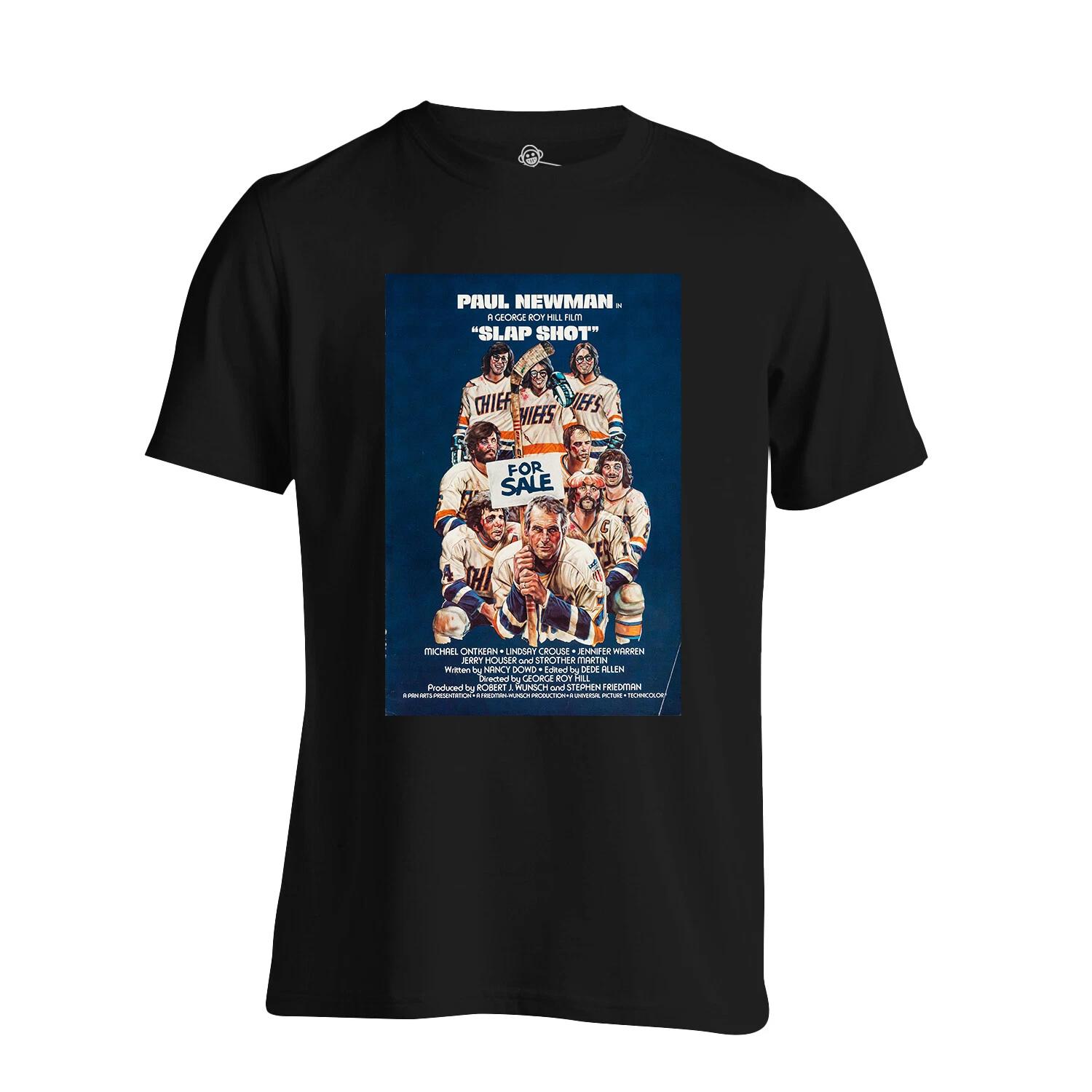 Slap Shot T Shirt Classic Movie Film Poster Print 2XL