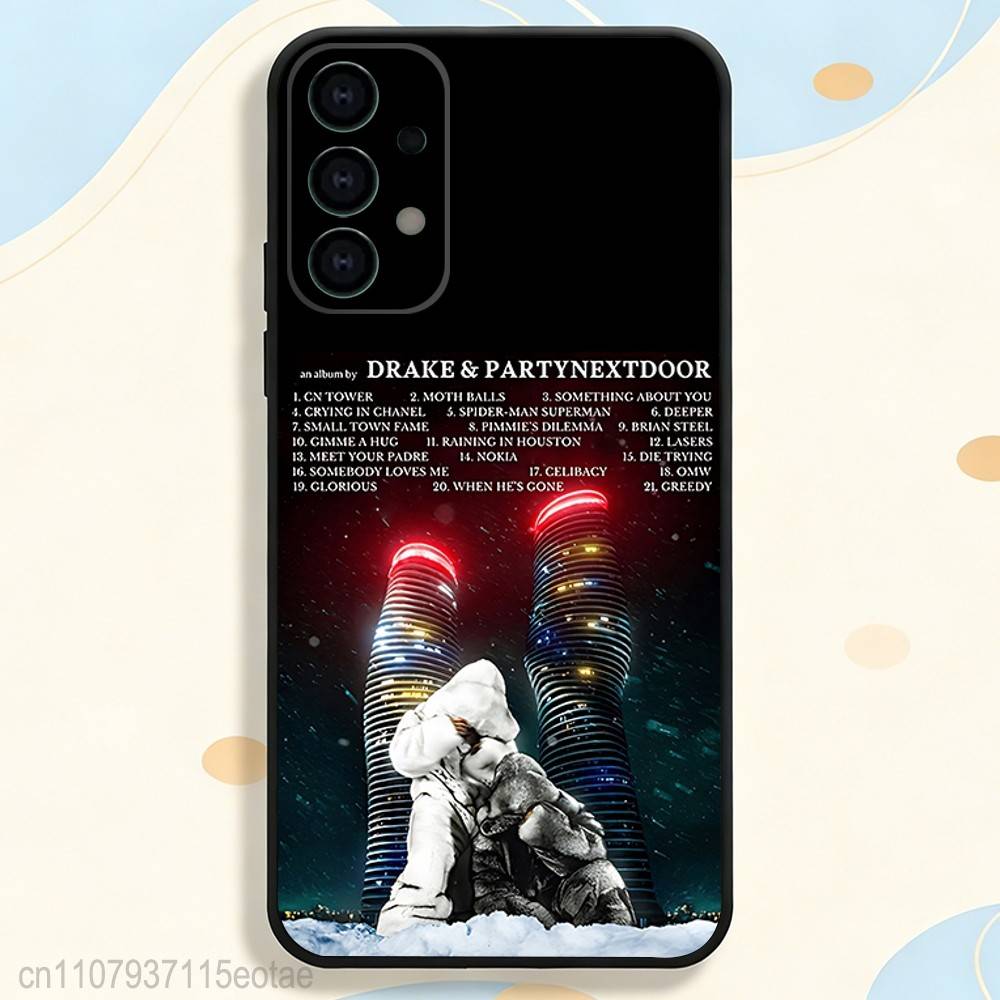 Rapper Singer Drake Phone Case For Samsung S25,S26,S24,S21,S22,S23,S30,Ultra,S20,Plus,Fe,Lite,5G Black Cover