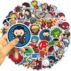 50pcs Cute Disney Marvel Movie Avengers Heroes Assemble Stickers Waterproof Phone Laptop Luggage Guitar Notebook Decal Sticker