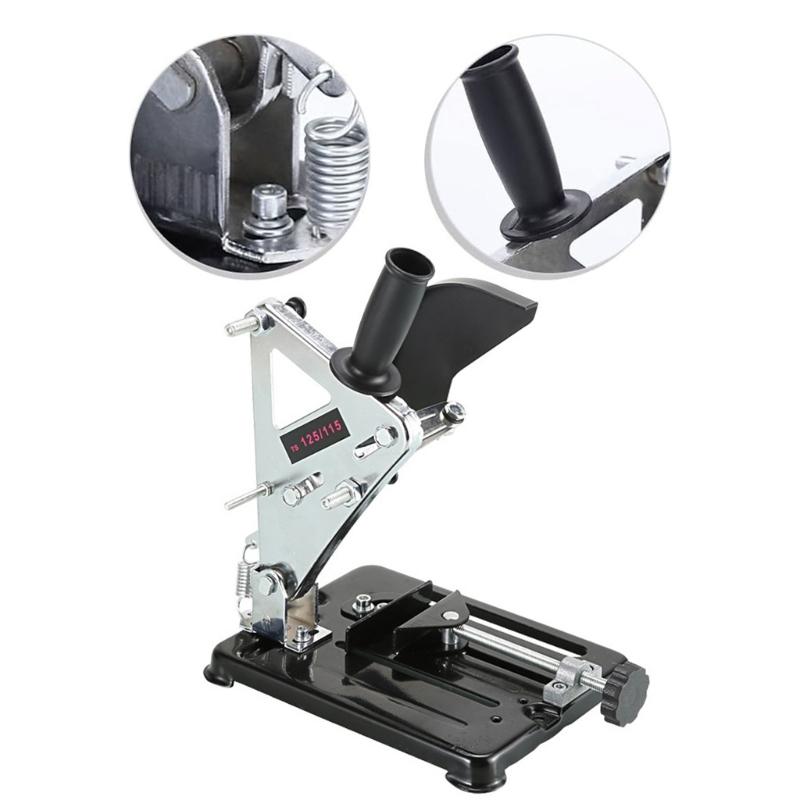 Heavy dutys Metal Grinder Stand Bracket For 100-125mm Angles Grinder Wood Metal Cutting Solid Bearing Stability System