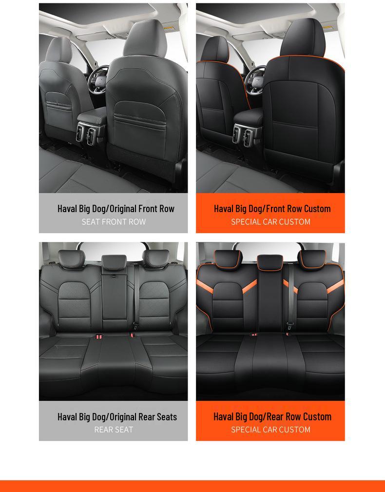 BYD Song Plus DMI Custom Leather Car Seat Cover, Full Wrap, Universal Fit for All Seasons, 5-Seater.
