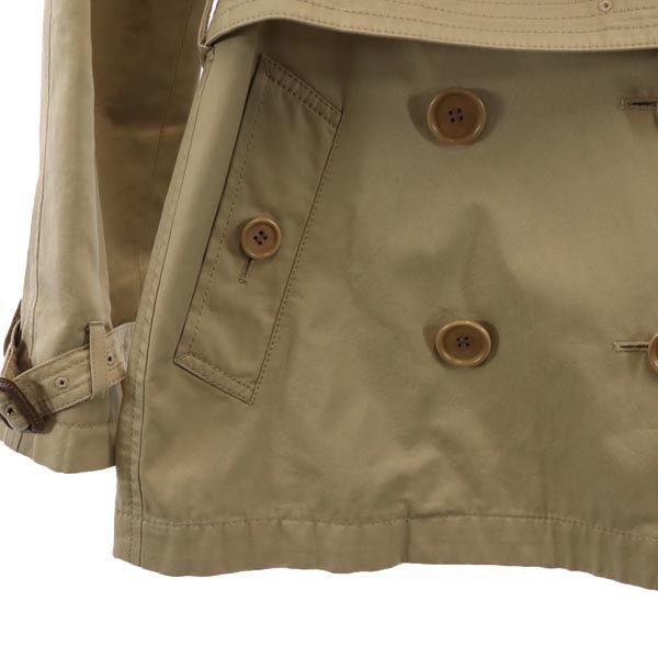 Paul Smith BLACK Short length trench coat 40 beige Waist belt Women Used