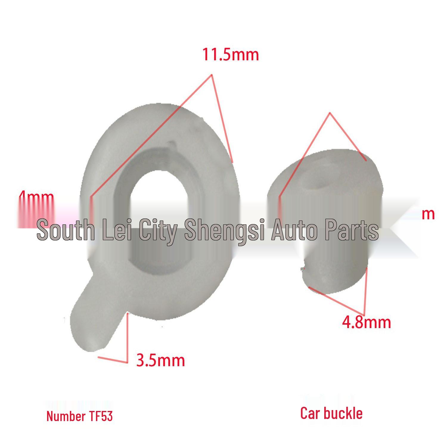 

Universal Male-Female Clip for Trim Panels and PCB Installation 10000 Pieces