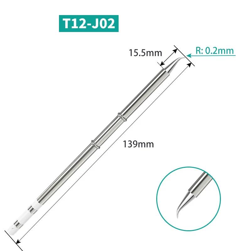 New T12-I BC2 BC3 ILS J02 JL02 D24 T12 Series Replace Soldering Iron Tips For Hakko Fx951