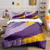 Purple and Yellow Brushstrokes. Bedding Sets Duvet Cover Sets Duvet Covers Pillowcases(1 * Duvet Cover 2 * Pillowcases, Without Duvet Insert)