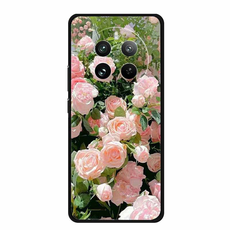 For Realme 12 4G Case Realme12 5G Silicone Pained TPU Lovely Coque for Realme 12 Pro 5G Cover Realme 12 Pro+ Funda Realme12 Plus
