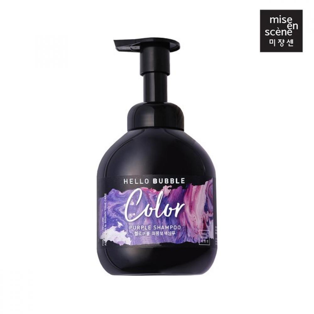 

Mise En Sc Ne Hello Bubble Color complemEntary Shampoo 400ml Purple