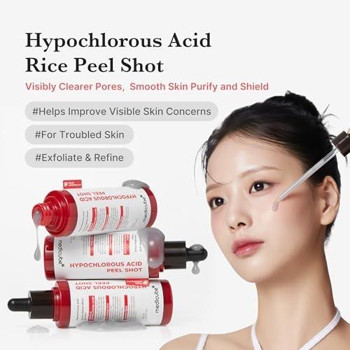 Medicube Hypochlorous Acid Peel Shot Korean Facial Exfoliating Treatment Skin Texture Care
