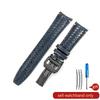 Für IWC Portugieser Serie IW503312 IW500713 IW371614 Elastische Wasserdichte Schweißfeste Gewebte Echte Rindsleder Uhrenarmbänder 20 22mm
