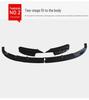 BMW 3 Series F30/F35 Sport Front Lip Shovel Corner Set with Carbon Fiber Pattern Surround