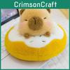 Capybara Plush Lovable Doll With Doughnut Design For Kids Room Decoration