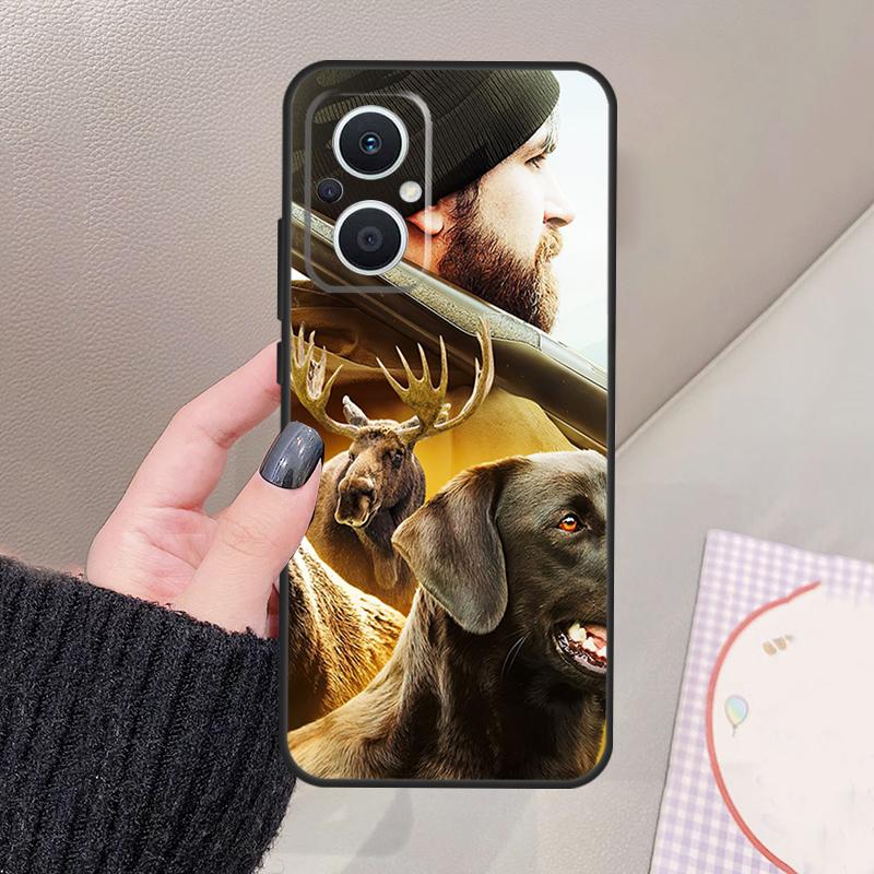 Hunting Animal and Fishing Man Funda For OPPO Reno 14 10 11 12 13 Pro 12F 11F 13F 14F 7 8 Lite OPPO Find X9 X8 X6 Pro Case