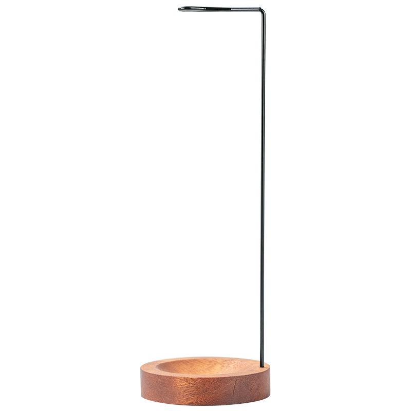 Zen Incense Ornament: Hanging Incense Burner with Creative Holder & Solid Wood Base for Home or Office Use