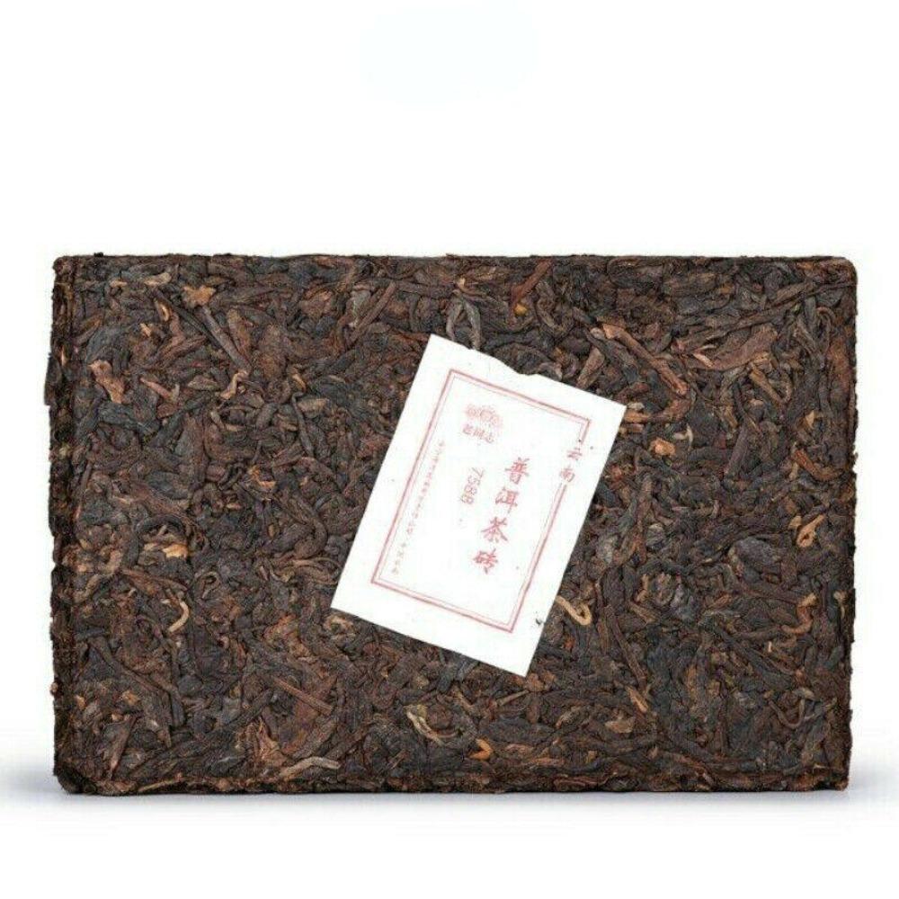 2020 Anning Haiwan Lao Tong Zhi 7588 Yunnan Pu-erh Tea Ripe Shu Puer Brick 250g