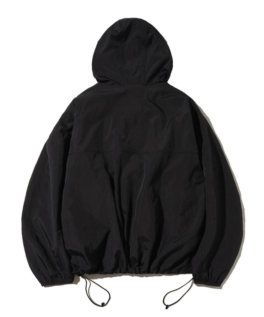 Physical Department Sunset Label Lightweight Windbreaker_Black