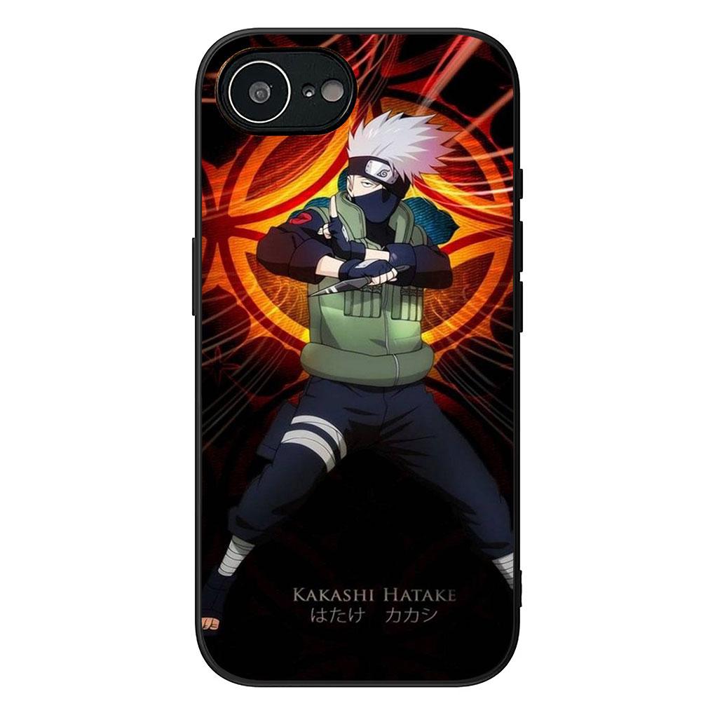 

Cover for Apple iPhone 13 12 Mini XS 11 Pro Max 7 8 Plus XR SE 2022 2020 SE3 Phone Case Jiraiya Sasuke Uchiha Kakashi Narutos iPhone 13 ProMax