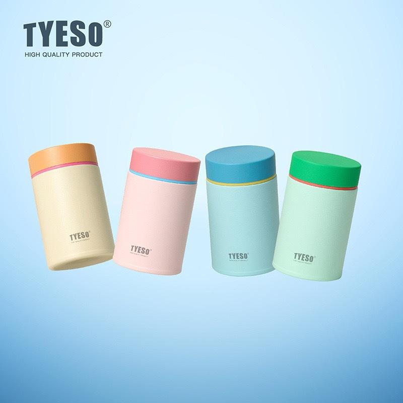 Tyeso Portable Breakfast Cup 316 Stainless Steel Thermal Insulated Food Jar Lunch Box Office Meals Vacuum Flasks Drinkware