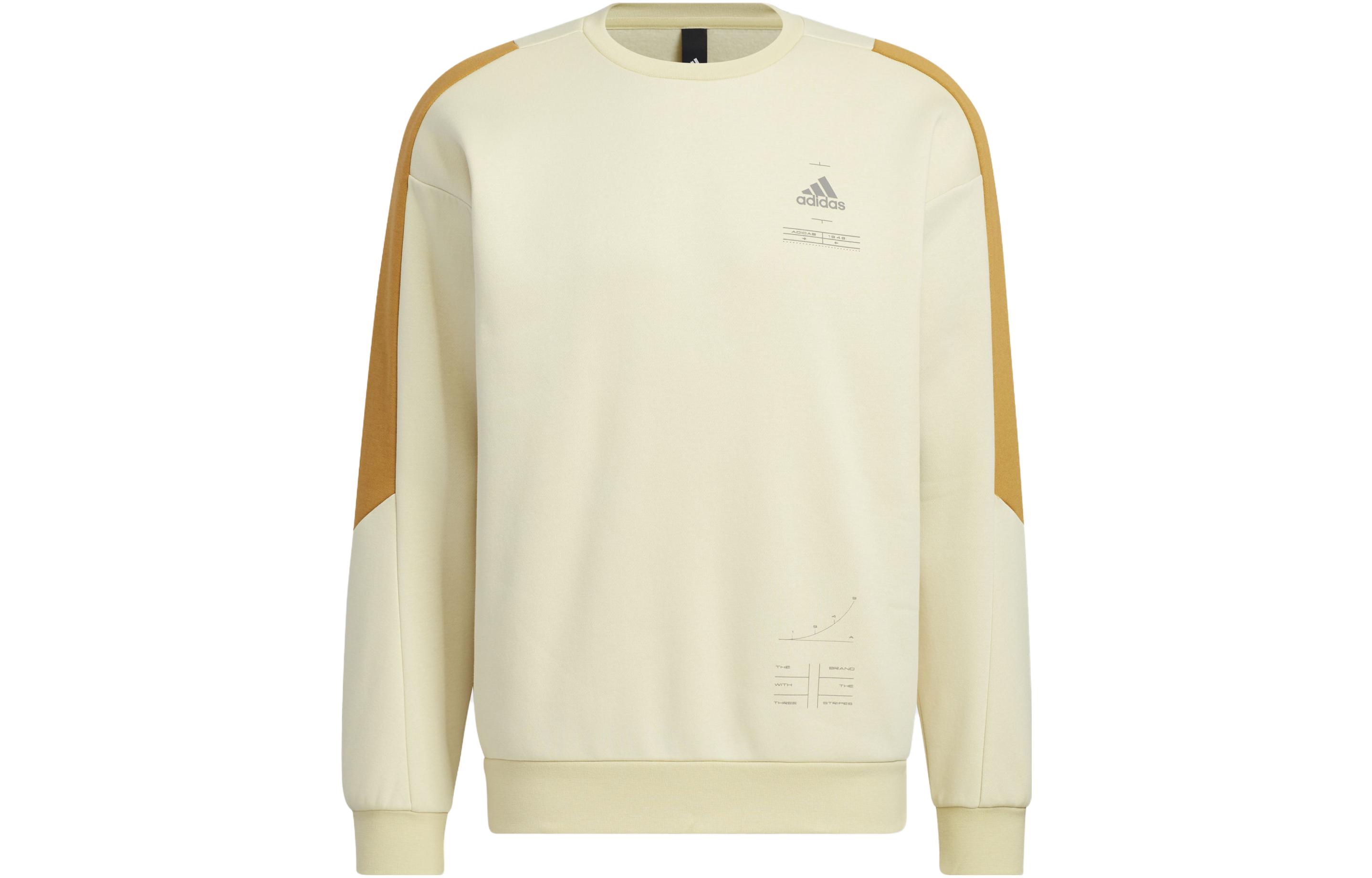 Adidas Sweatshirts Men s Apricot Crew Neck Moderate Other HN9023 S