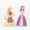 5Pcs  Figure Princess Tangled Rapunzel GK Model Toys Collectible Desktop Cake Decor Accessories Kids Christmas Gift