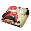 D-Deftoness Nu Metal Throw Blanket Super Soft Flannel For Kids Adult Airplane Travel Living Room Street Trend Sofa Bed Cover