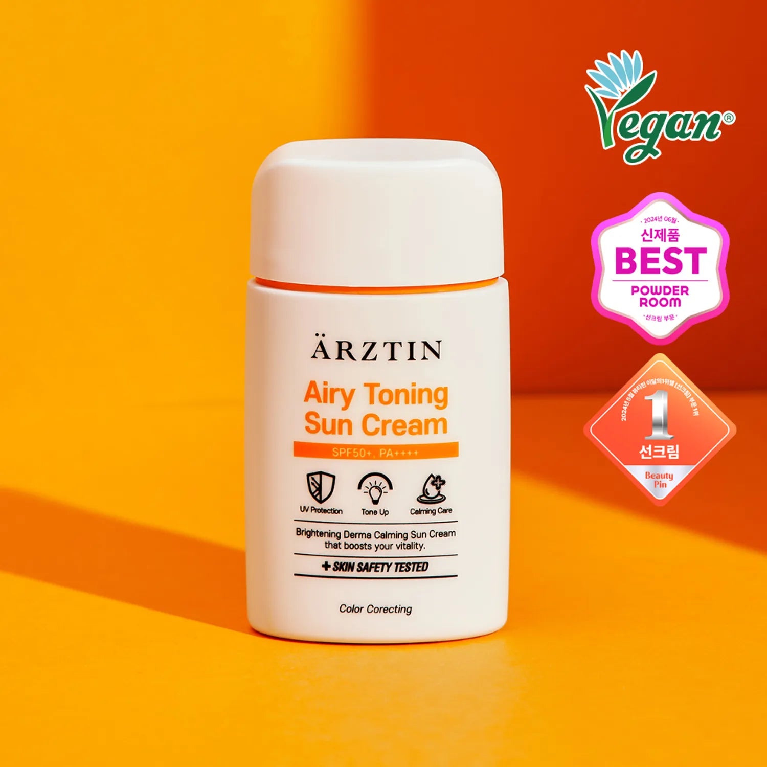 ARZTIN Airy Toning Sun Cream 60ml 60ml