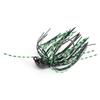 Willow Leaf Spinnerbait Anti Hanging Bottom Fishing Lure Spinner Bait for Fresh Sea BassBlack