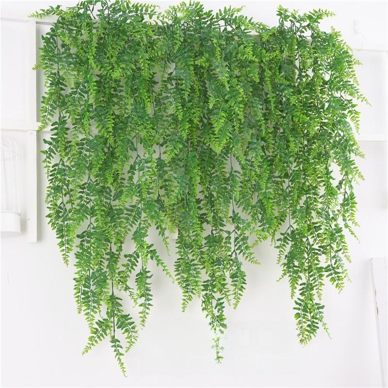 Plastic Wall Grass Hanging 122cm For Natureinspired Home And Office Decor