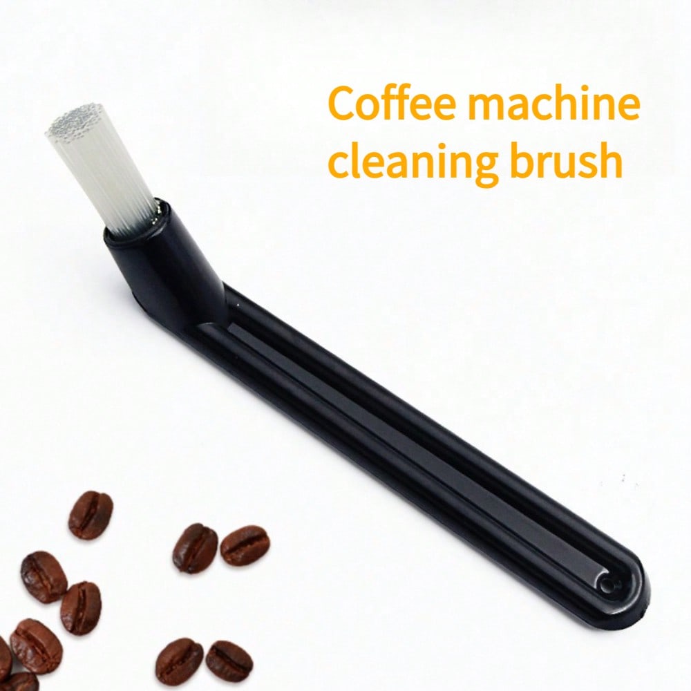 1Pcs Portable & Reusable Coffee Machine Cleaning Brush With Soft Bristles - Manual Espresso Grinder & Brewing Head Tool