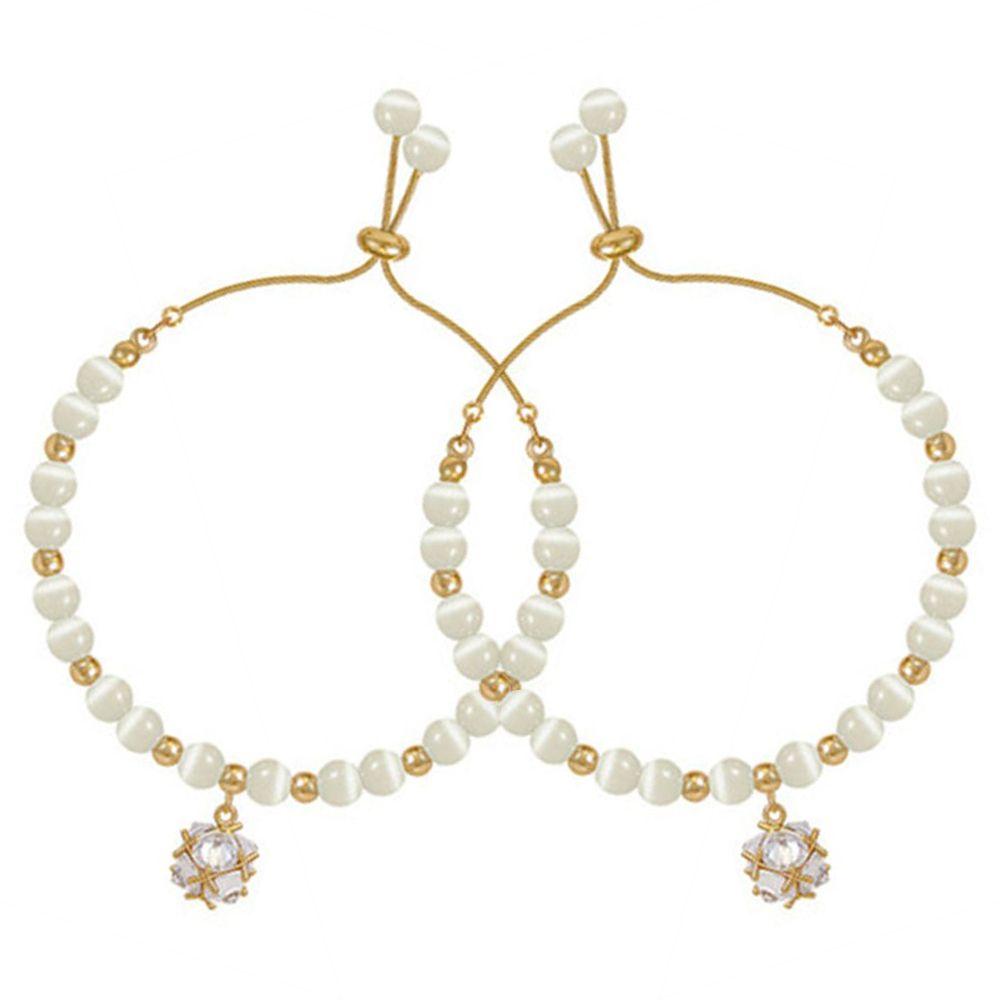 

Ювелирные аксессуары Свадебные браслеты Браслет Цепочка Опалы Браслеты Шарм Геометрический кулон из циркона