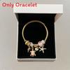Ocean Vacation Style Stainless Steel Bracelet With Diamond Accents And Adjustable Turtle Charm For Women
