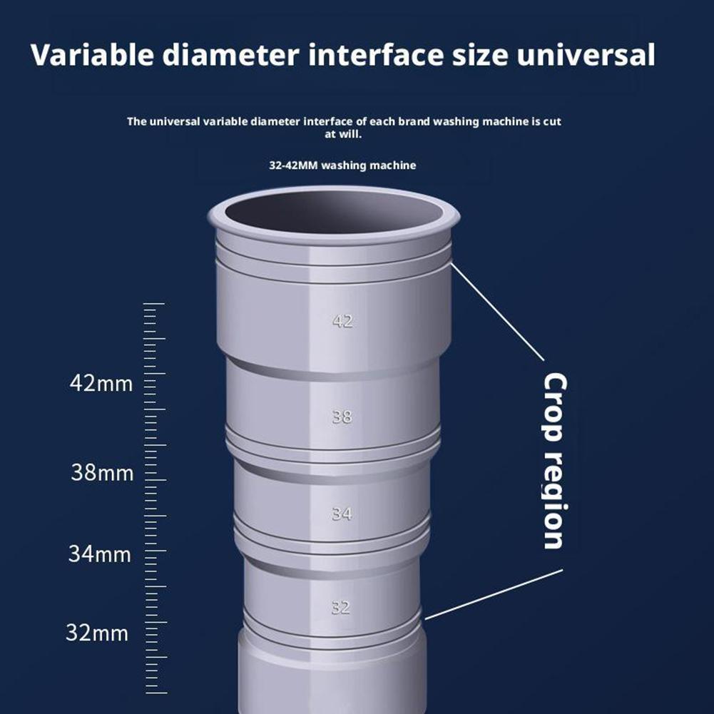 3/5/8m Wohnwagen Abwasserrohr Set Auslaufsicherer Wohnmobil Schlauch Wohnmobil Zubehör Verstellbares Wohnmobil Abflussrohr Faltbarer Wohnwagen Anhänger Abwasser Schlauch