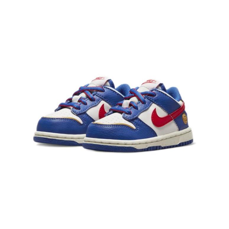 Nike Dunk Low Next Nature TD Superhero Baby Sneakers Blue Varsity-Royal White FD0675-400