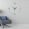 Nordic Minimalist Creative Acrylic Luminous Wall Clock Diy, Silent Clock for Living Room and Bedroom, Mirror Wall Sticker Decorative Clock