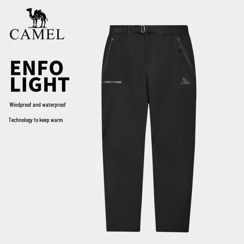 Camel Women's Outdoor Windproof and Waterproof Sports Trousers
