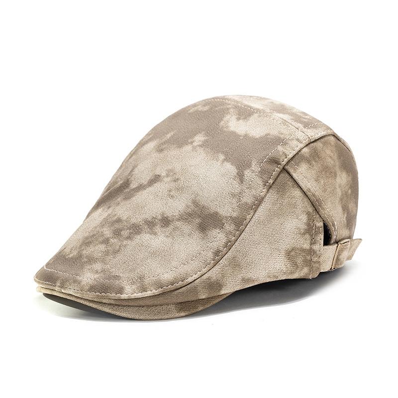 Cap Beret Autumn Winter Thick Warm Forward Cap Men Big Head Circumference Newsboy Cap