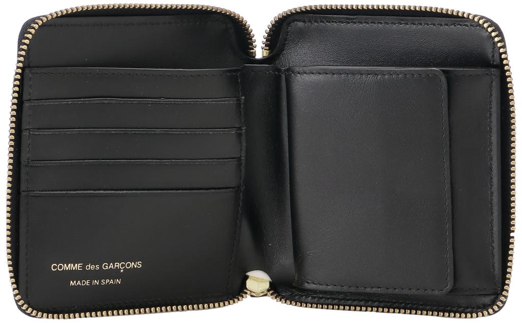 Comme Des Wallet SA2100 Classic Leather Line Black Garçons Bi-fold [Used]