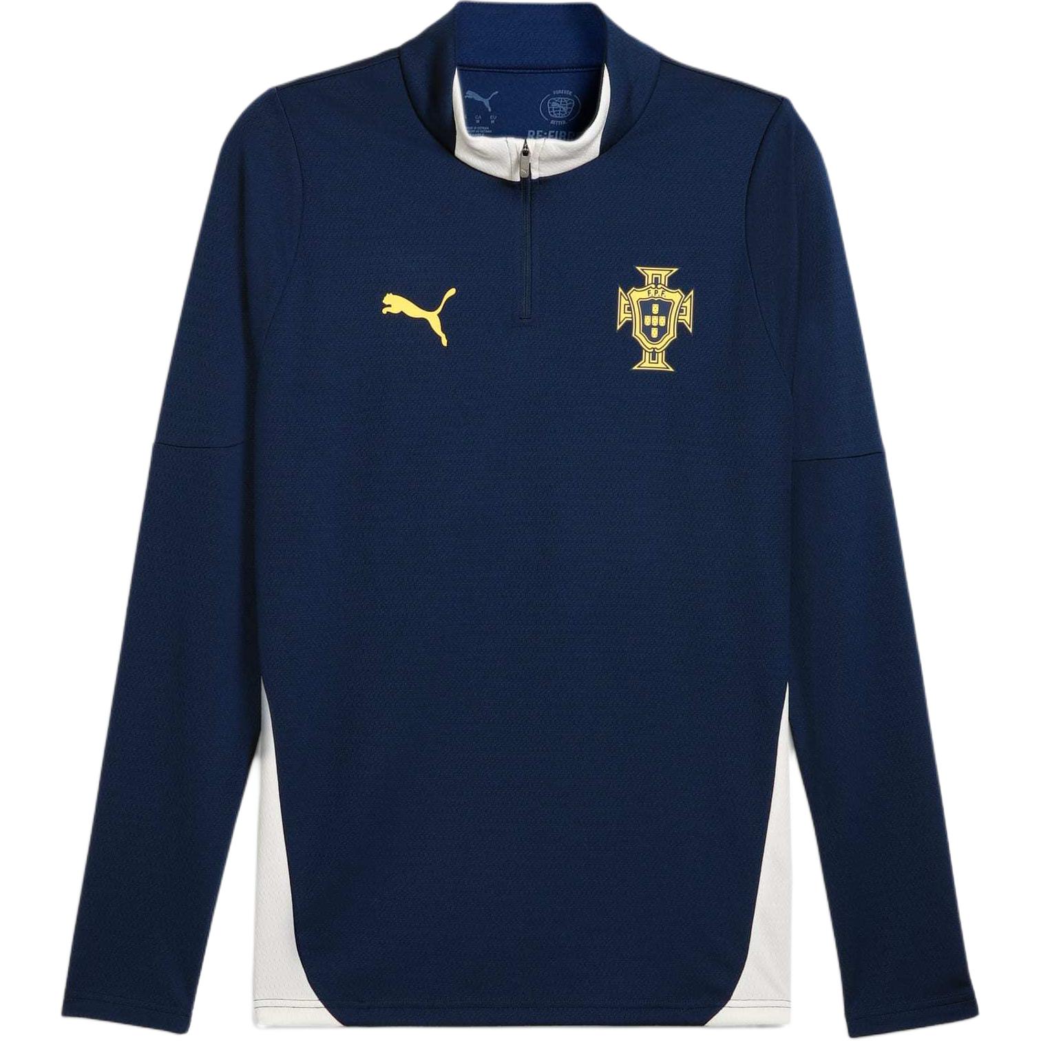 

Puma Logo Badge Print Slim Fit Long Sleeve T-Shirt Men tops Persian-Blue 779519-13 XL