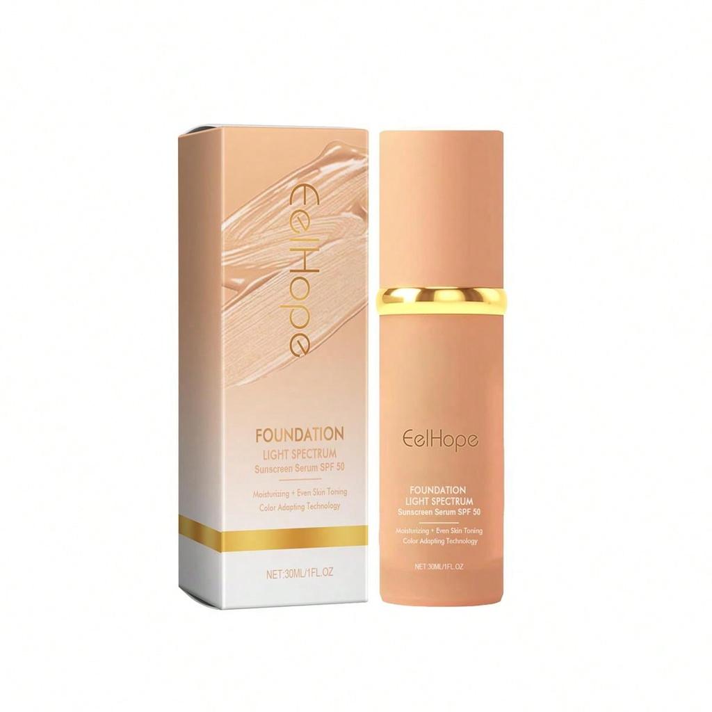 Color-Changing Liquid Foundation: Customized Coverage, Moisturizing, and Radiant