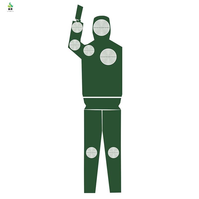 Jimei Human Body Target Paper