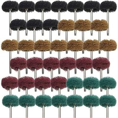 40 Teile/satz Scheuer Pads Polieren Rad Kit 1 Zoll Schleifscheibe Praktisch Praktisch