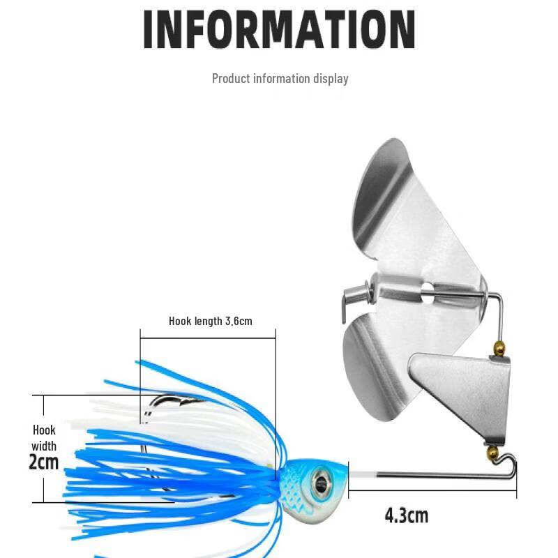 Angelköder Spinnerbait