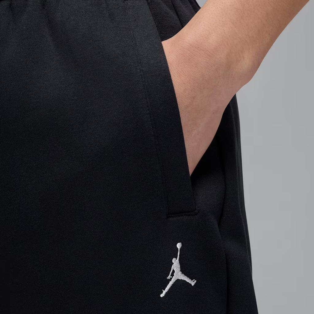 Jordan Loose Fit Embroidered Drawstring Casual Pants Men bottoms Black IB7238-010