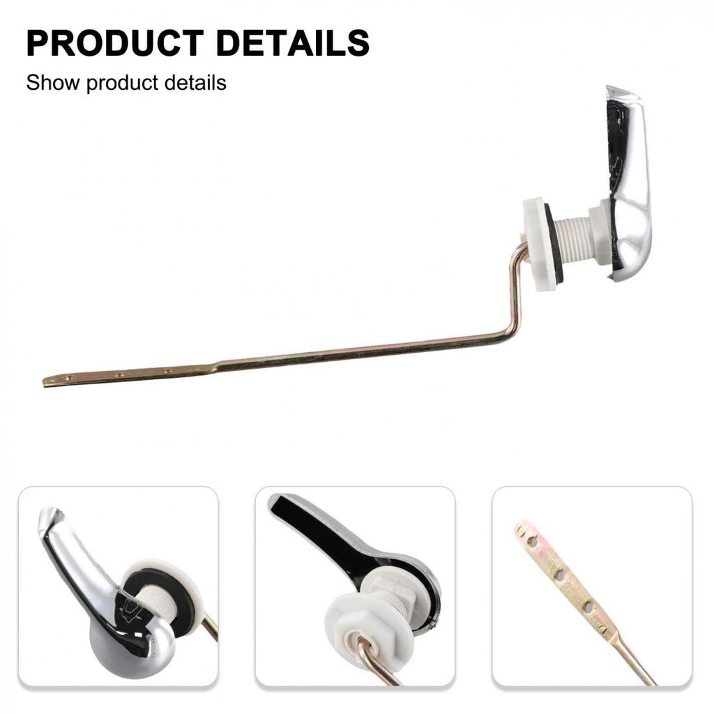 Practical Toilet Tank Practical Replacement ABS Chrome