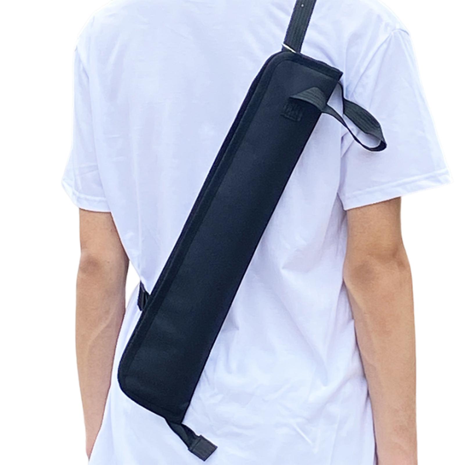 Drumstick Carrying Case Multifunctional Drums Accessories Folks Drumstick Bag For Mallets Portable чёрный